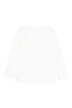 white cotton tshirt PAOLO PECORA KIDS | PP4157GEBL